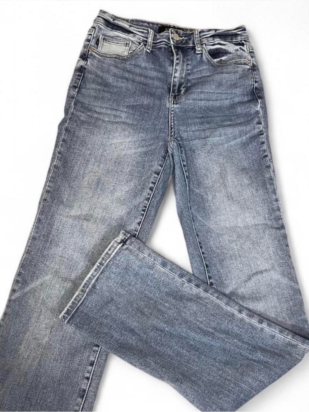 Judy Blue Womens Straight‎ Fit High Rise Stretch Jeans 5/27
